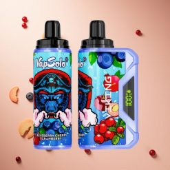 Áfonya-Cseresznye-Vámpán VapSolo VIKING 12000 Puffs Hungary Wholesale Típus-C