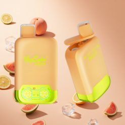 Citrom Lime & Görögdinnye Jég Vapsolo Twins 20000 Puffs hungary wholesale Típus-C töltéssel, 40 ml e-folyadékdel