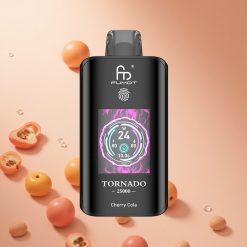 Cseresznyes Kóla Fumot Tornado 25000 Puffs hungary wholesale HD Kijelző