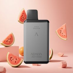 Dinnye Jég Adalya AD 10000 Puffs hungary wholesale Űrszürke szín, USB-C töltés
