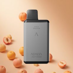 Kóla-Sárkány Adalya AD 10000 Puffs eldobható e-cigaretta 14 ml hungary wholesale űrszürke