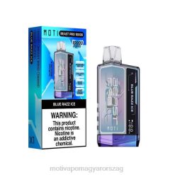 MOTI Beast Pro eldobható vape (5%, 10000 fújás) kék razz jég BP2P640 Moti Vape Amazon