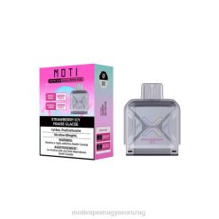 MOTI Go Pro eldobható tok epres jeges BP2P695 Moti Play Vape