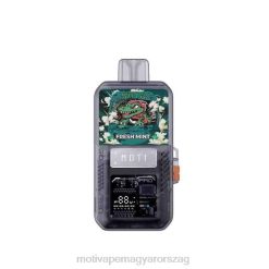 MOTI Go Pro eldobható tok+készülék friss menta BP2P680 Moti Vape Amazon