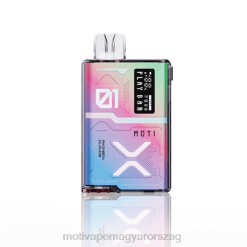 MOTI Play Bar 7500 eldobható vape (5%, 7500 fújás) szivárvány felhő BP2P657 Moti Vape Price