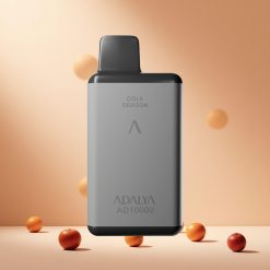 Űrszürke Adalya AD 10000 Puffs eldobható e-cigaretta hungary wholesale PC csúcs és fenék